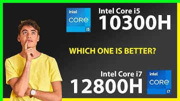 INTEL Core i5 10300H vs INTEL Core i7 12800H Technical Comparison