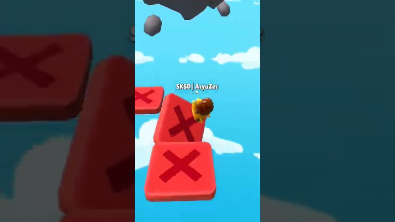 Gameplay tile fall stumble guys 