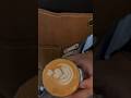 Barista Life: Daily Latte Art Tutorial Basic Tulip 🌷🌷🌷 Asmr #baristadaily #baristalife #art #asmr