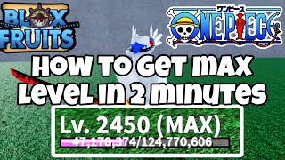 How to get max level in 2 minutes | blox fruits screenshot 3