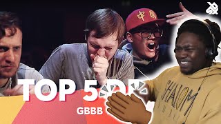 BEATBOX NEWBIE REACTS TO TOP 5 DROPS 😱 Grand Beatbox Battle Solo 2018