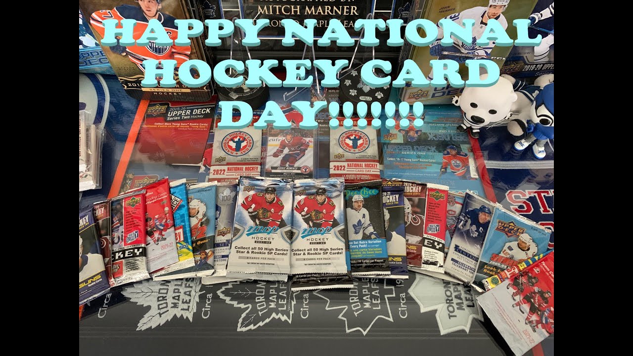 Happy National Hockey Card Day 2022! Opening loose hockey card packs!