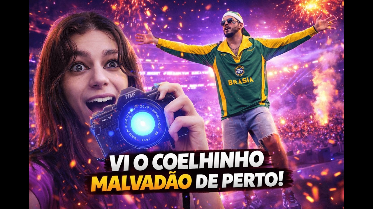 VI O BAD BUNNY DE PERTO | DtMF Tour em São Paulo 🇧🇷 | Vlog