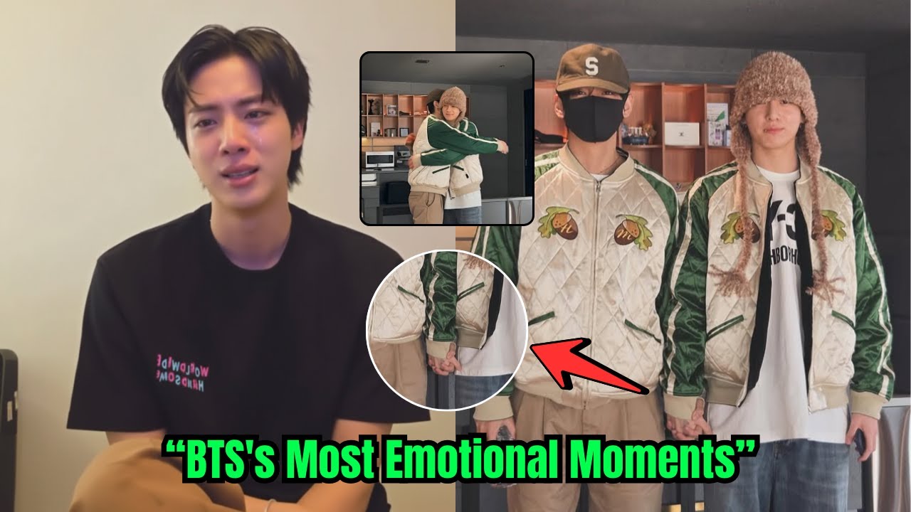 The Exact Words Spoken by JIN That Made Jungkook and Taehyung Cry