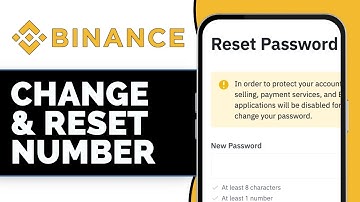 How to Change and Reset Phone Number on your Binance Account