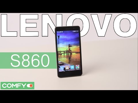 Lenovo S860   смартфон с металлическим корпусом и хорошей автономностью   Видеодемонстрация Comfy