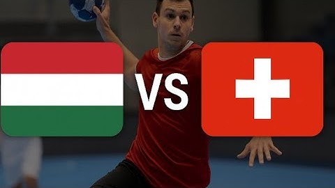 Hungary U21 vs Switzerland U21 Live Handball Match - U21 World Championships IHF 2025