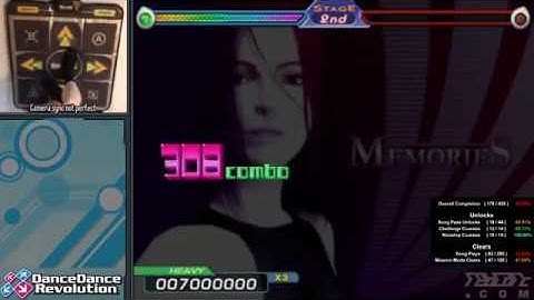 Memories Heavy PFC, Hidden Dark (DDR Extreme US CS)