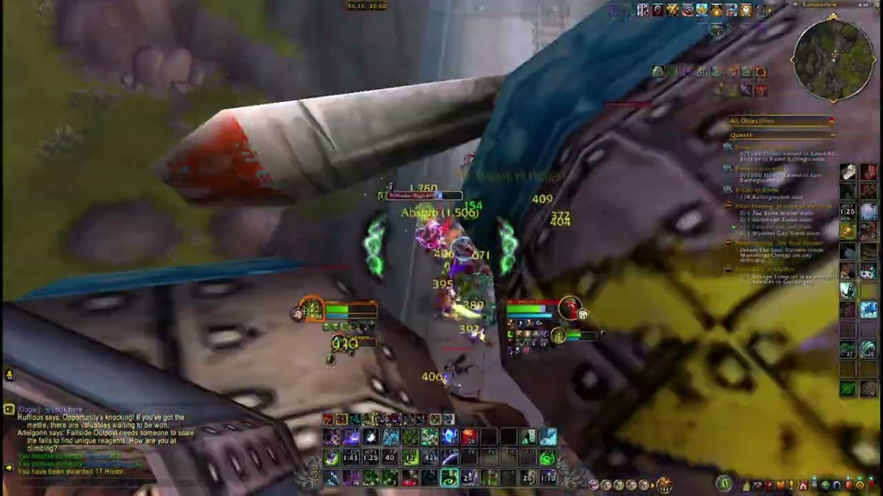 3 v 4+ Unholy  DK slapping alliance around for war crate! GG