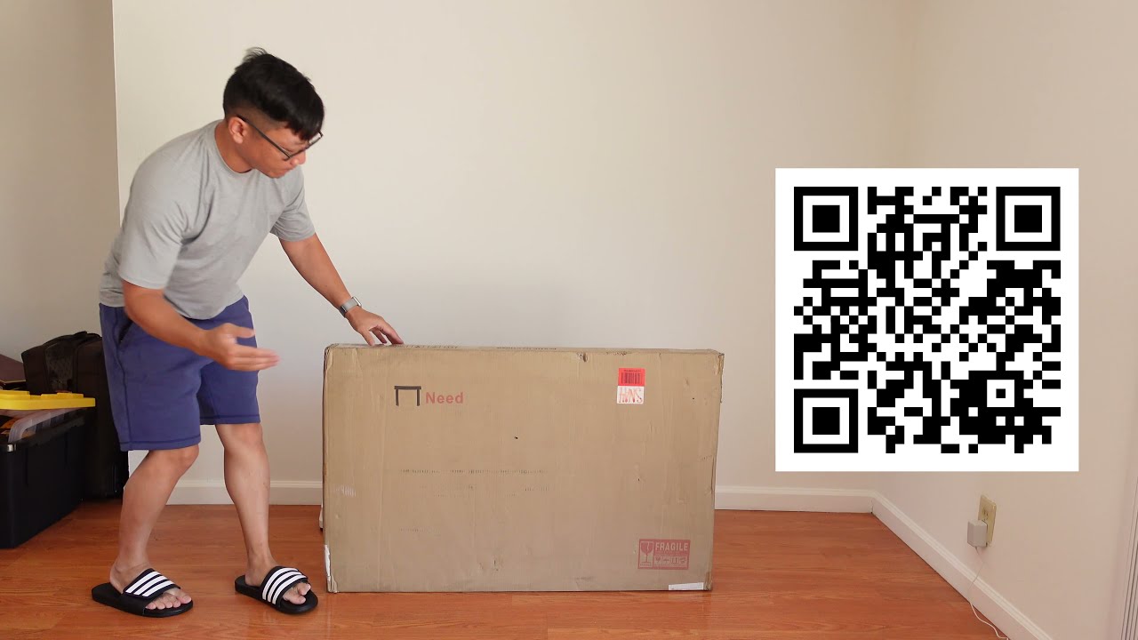 Need Computer Desk Unboxing and Assembly