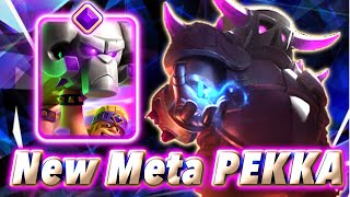 New Meta PEKKA BRIDGE SPAM with Evo Battle Ram😉-Clash Royale