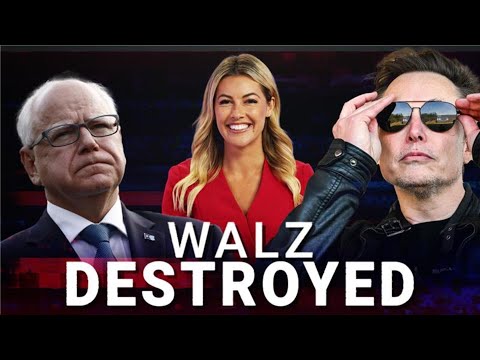 ‘He’s an idiot’: Sky News host’s brutal takedown of Tim Walz after 'sick' rant about Elon Musk