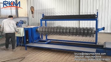 3-6mm BRC construction wire mesh roll welding machine DP-FP-2500BN for steel reinforcement