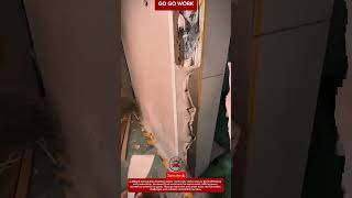 Professional Crack Filling Method Using Plaster for Durable Wall Restoration