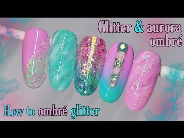 Chrome Powder Nail Art Tutorial: Pink Lemonade Aurora Shimmer