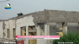 Civil Engineers Stage Walk Against Building Collapse in Akure