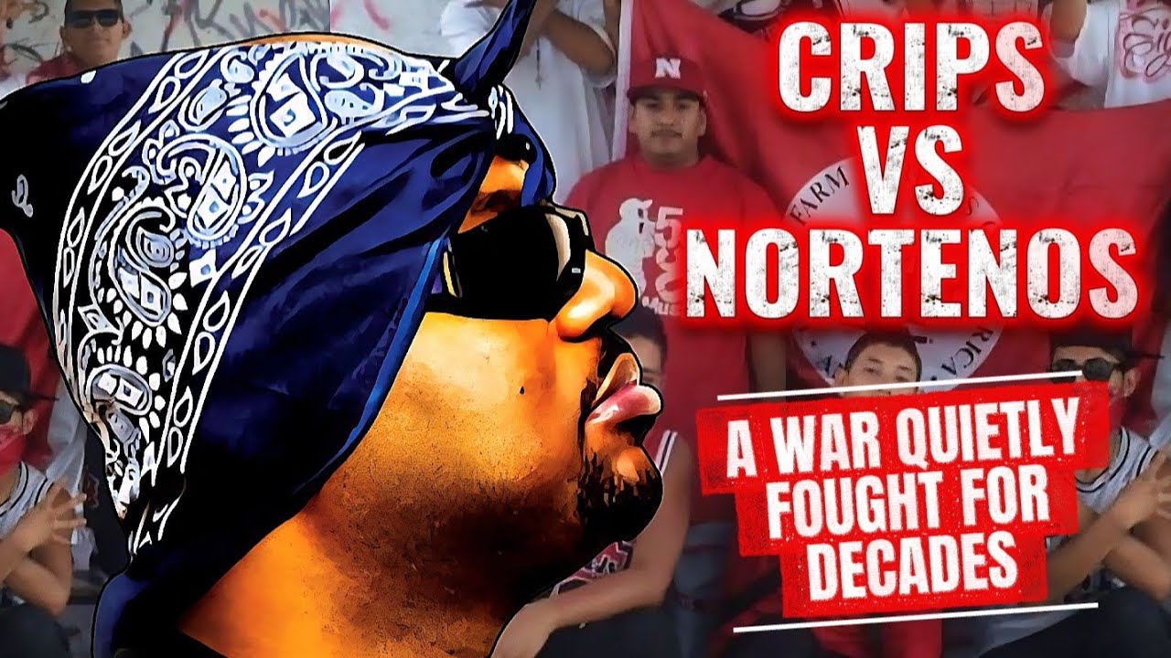 NORTENOS VS CRIPS : A W*R THATS BEEN QUIETLY FOUGHT FOR DECADES...EXPLAINED