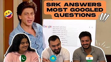 Reacting to "SRK Answers Internet