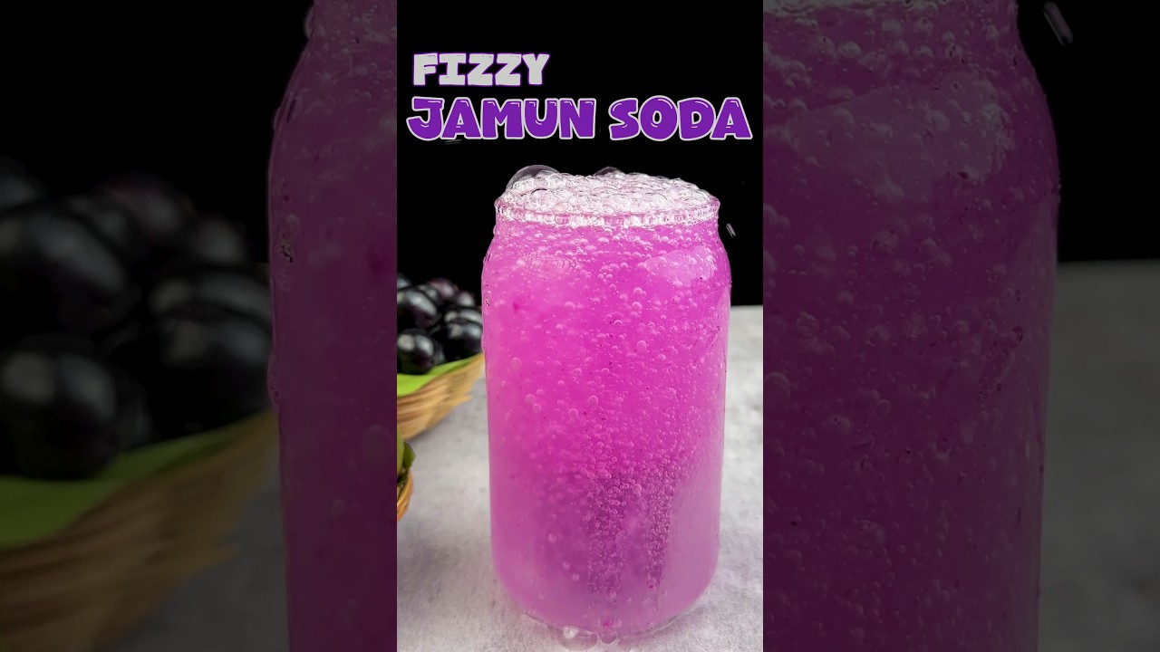 Jamun Fuljar Soda  | Jamun Fizzy Soda | ASMR 