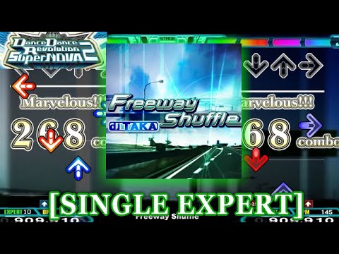 DDR SN2 Freeway Shuffle SINGLE EXPERT 譜面確認 クラップ 