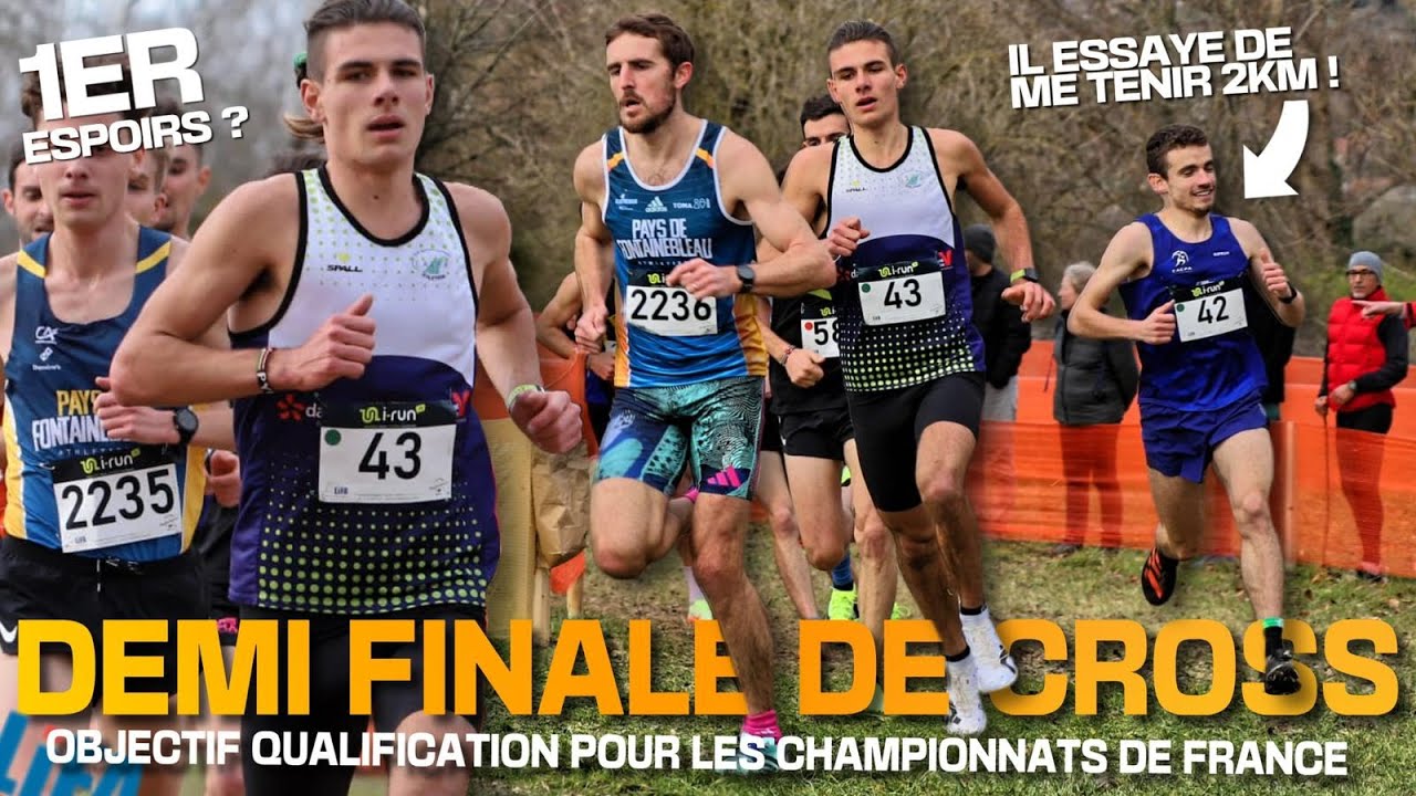 Je me qualifie au Championnat de France de Cross ! - Objectif 1er Espoir - 1/2 finale de cross