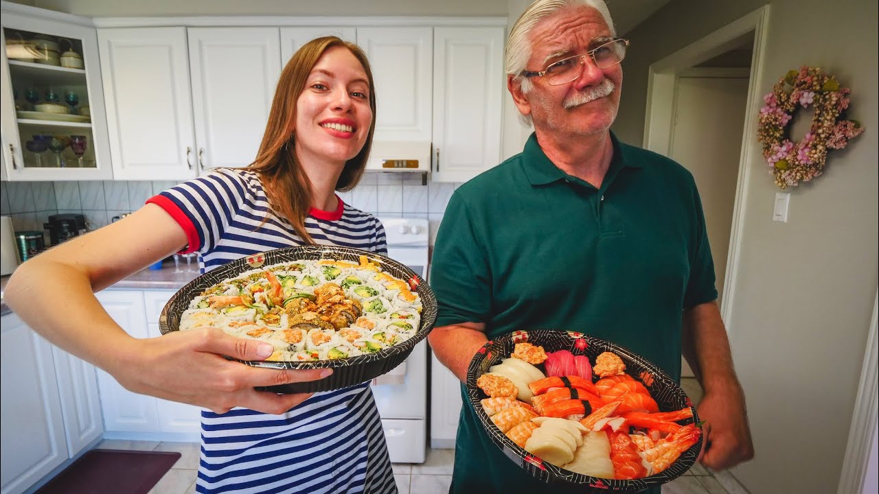 АРГЕНТИНСКИЙ ВПЕРВЫЕ испытайте СУШИ (японская еда) 🍣 + АРГЕНТИНСКИЙ ЧАСТНЫЙ ЖАРЕНЫЙ! 😅