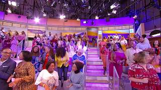 A Timelapse of "Tamron Hall" Set Coming to Life