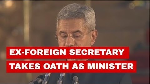 Watch: S Jaishankar, Ramesh Pokhriyal take oath as cabinet ministers