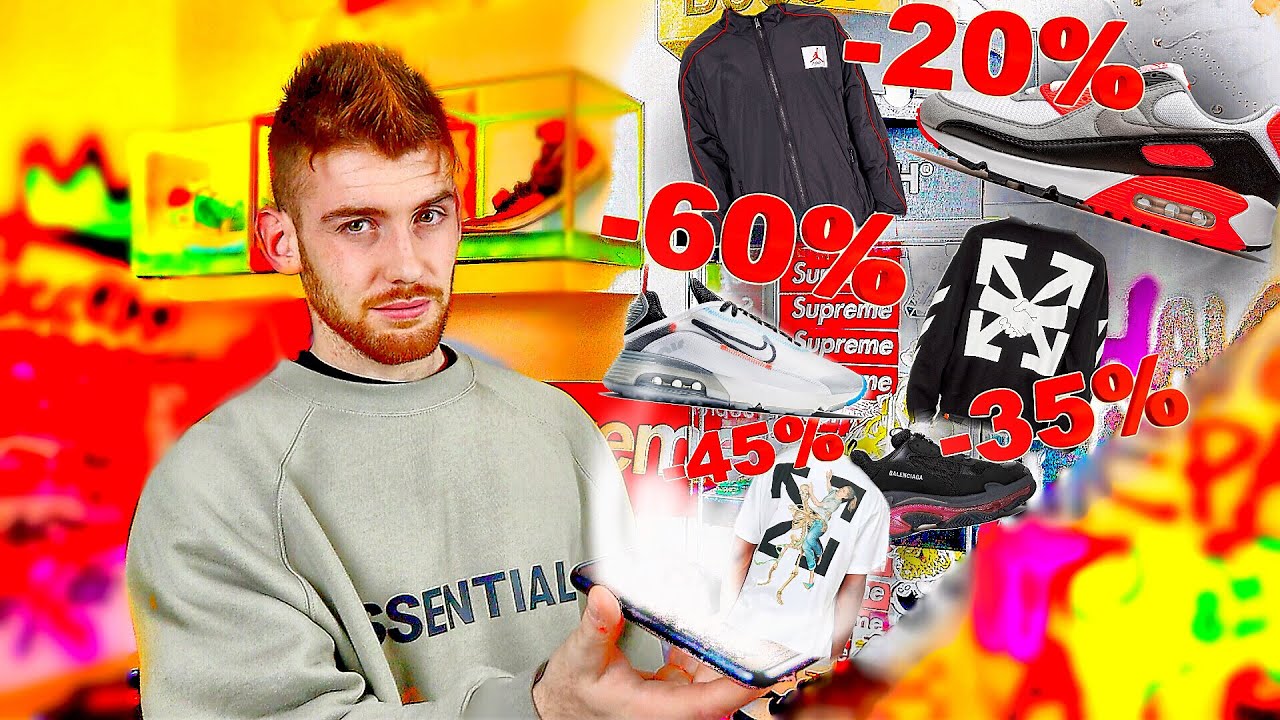 Desgastado Dato dólar estadounidense REBAJAS STREETWEAR Las MEJORES WEB para COMPRAR ROPA y ZAPATILLAS en OFERTA  - YouTube