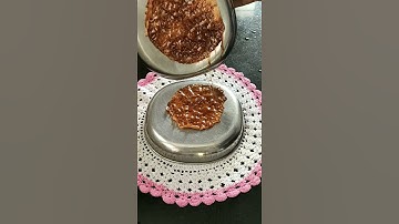 Squid Game Dalgona Candy  tried for the first time #Shorts #squidgame