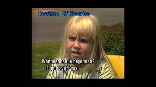 Rare never before seen Heather O’rourke interview,1987