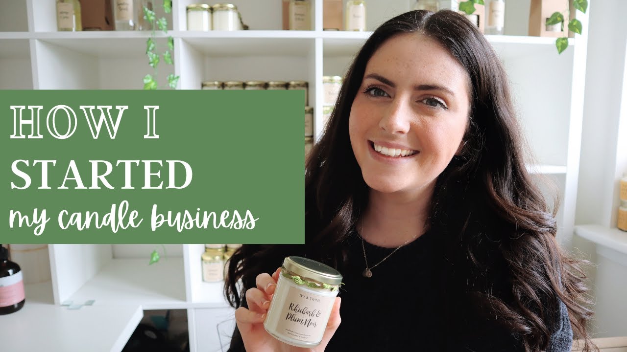 HOW I STARTED MY OWN CANDLE BUSINESS Going Viral on TikTok Ivy
