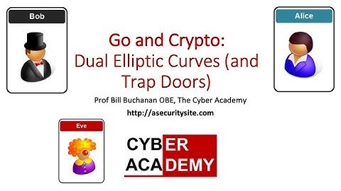 Go and Crypto: Dual EC and Trapdoor