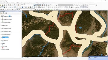 Buffer, clip, erase, merge, and dissolve tools PART 3