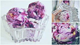 Blueberry Cheesecake Ice Cream and No Churn