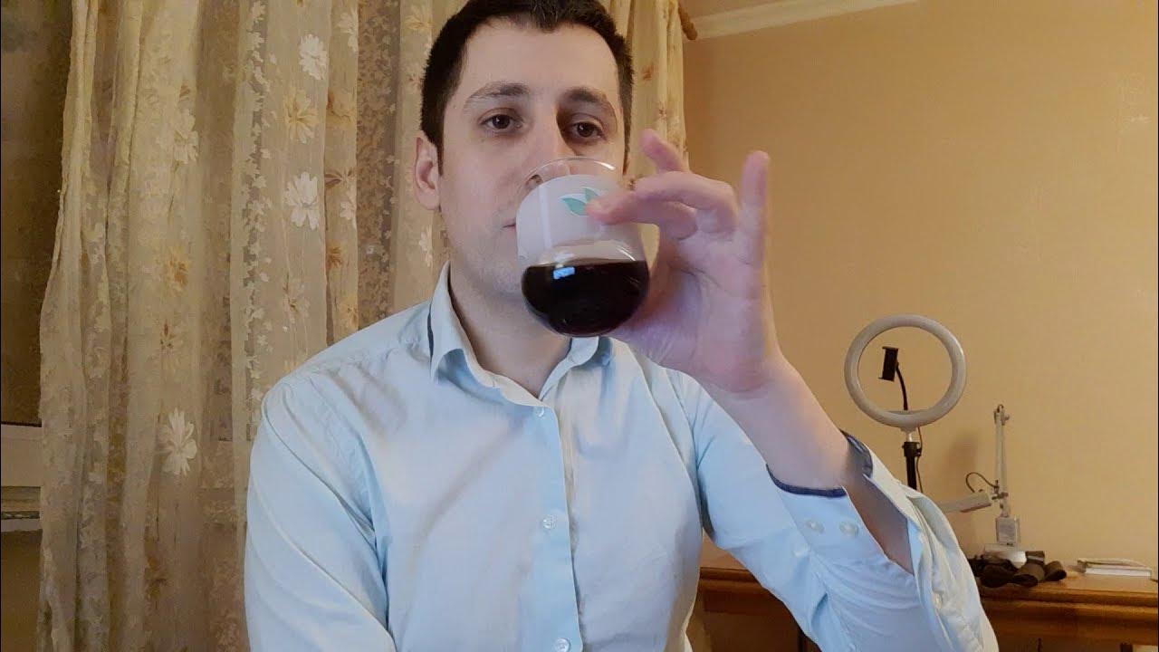 Обзор вина МОНАСТЫРСКАЯ ТРАПЕЗА КРАСНОЕ! - YouTube