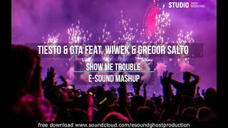 Tiesto & Gta feat. Wiwek & Gregor Salto - Show me Trouble ( E-Sound Mashup )