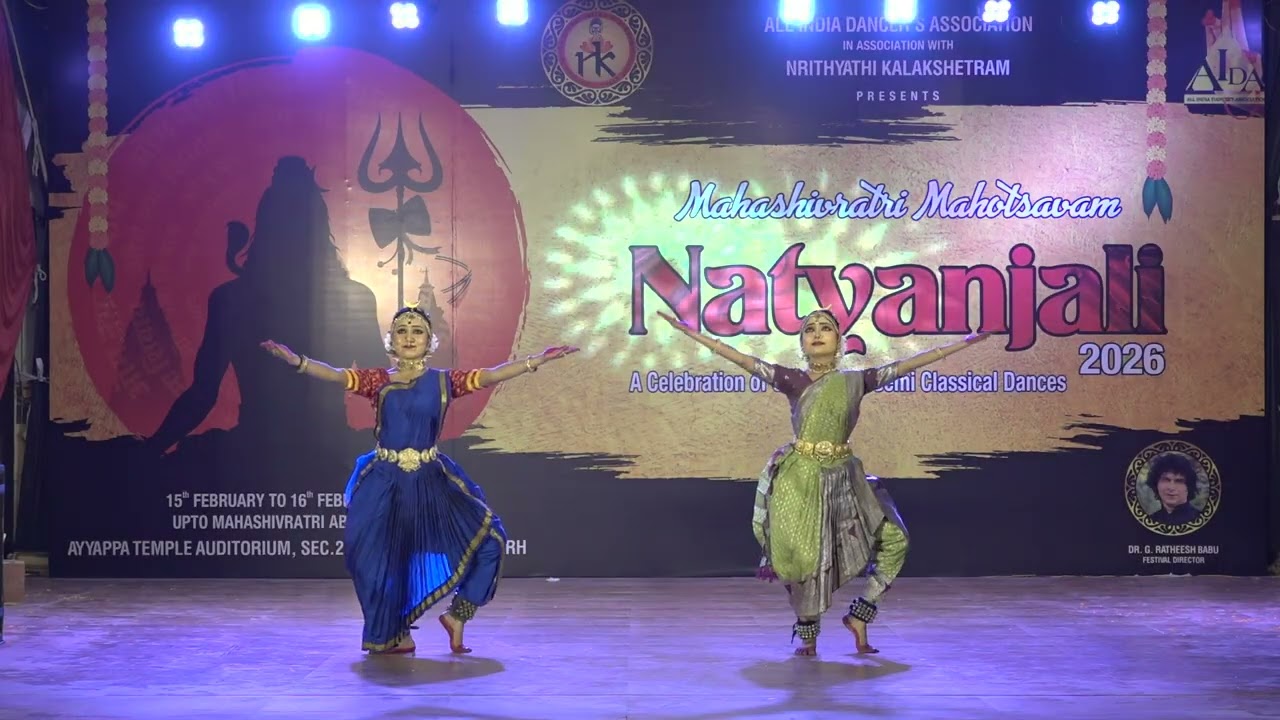 Mahatripura sundari padavarnam in Ragam.Sivaranjanai Talam Adi