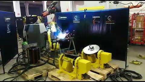 Fanuc Arcmate 100iC R30iA with 2 positioners- 10 axis