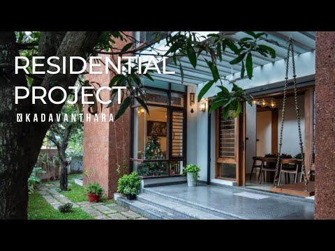 Video: Moderná rezidencia v Delaware Postavená okolo centrálnej záhrady: Dom Lujan