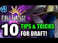 TIPS &amp; TRICKS to WIN in Final Fantasy Draft!!!