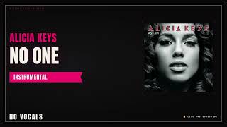 Alicia Keys - No One | Instrumental - YouTube