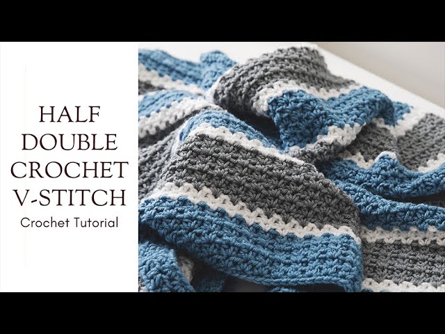 Easy Beginner Crochet Baby Blanket - Leelee Knits