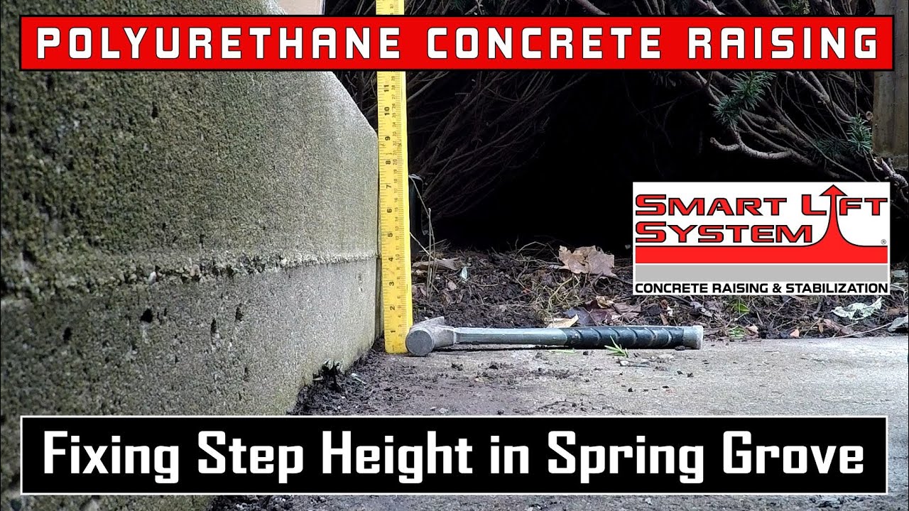 Raising A Sunken Sidewalk In Spring Grove YouTube raising-a-sunken-sidewalk-in-spring-grove-youtube