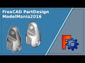 FreeCAD PartDersign-ModelMania2016