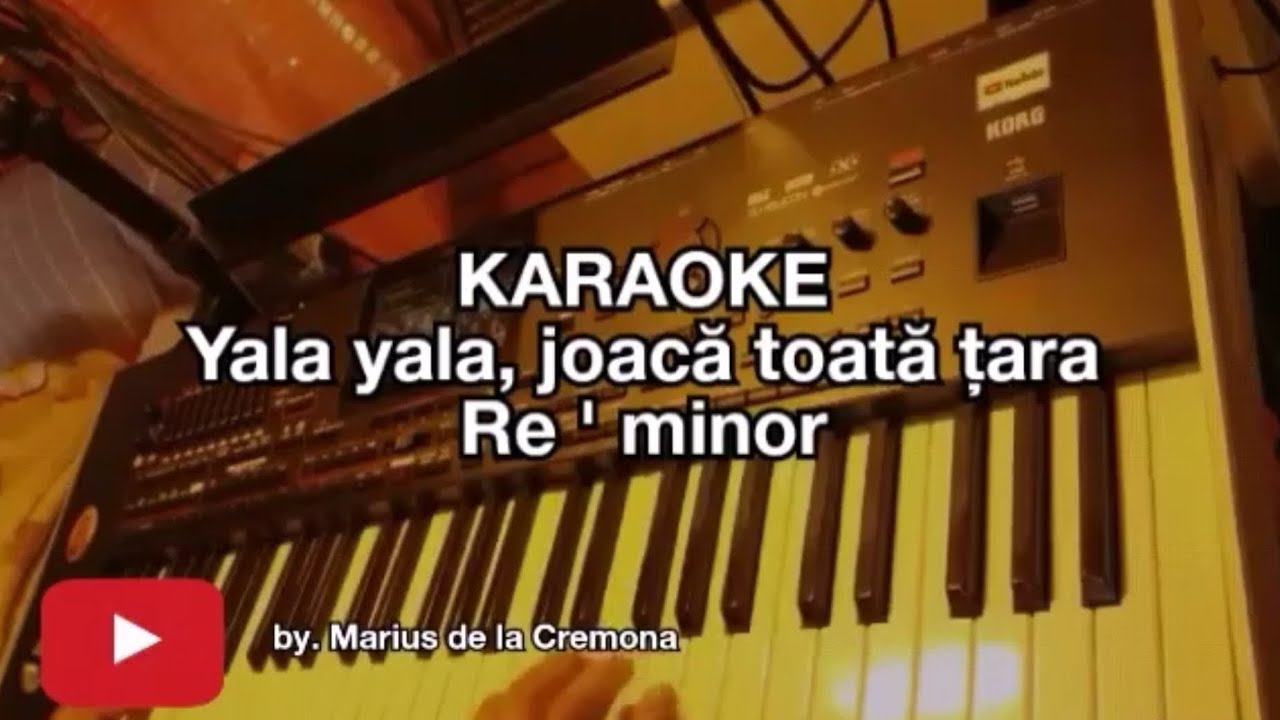 🇹🇩 Yala yala, joacă toată țara (Re ' min) - KARAOKE (cover Tina David)