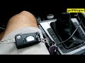 VW Golf 7 remote key battery reminder test 3V batt