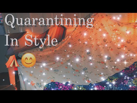 How To Make A Blanket Fort: Quarantine DIY