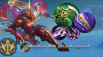 NEW META MOSKOV FULL ATTACK SPEED BUILD IS SO BROKEN!!! (ATK SPEED HACK) MOSKOV BEST BUILD 2025!