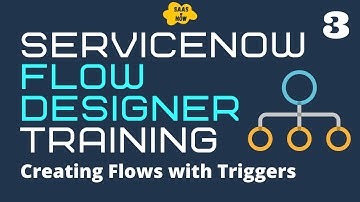 #3 Creating Flows with different Triggers in ServiceNow | ServiceNow Flow Designer Training